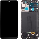 Display ecran cu Touchscreen si Rama pentru Samsung A50, A505, Incell, Negru, Compatibil