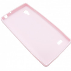 Husa silicon roz deschis pentru LG Optimus L9 P760