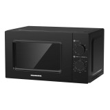 Cuptor cu microunde Heinner, 20 l, Control mecanic, 700 W, Negru