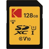 Cumpara ieftin Card Memorie SDXC Kodak Premium Performance, 128Gb, Clasa 10 / UHS-1 U1 EKMSD128GXC10K