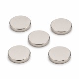 Cumpara ieftin Set 5 buc magnet neodim disc 10 x 1.5 mm N48, magneti puternici pentru fixare precisa, electronica si aplicatii tehnice