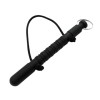 Kubotan Tactic IdeallStore&reg; Negru, 15cm, Plastic Dur - Autoaparare, Breloc Inclus