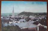 Carte postala, Dej, vedere generala, perioada interbelica