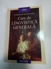 CURS DE LINGVISTICA GENERALA - FERDINAND DE SAUSSURE foto