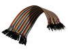 Cablu Conectare Tată-Mamă Multicolor 40buc 170mm