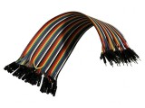 Cablu Conectare Tată-Mamă Multicolor 40buc 170mm