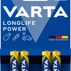 Baterie alcalina R3 (AAA) 4 buc/blister Longlife Power Varta