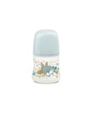 Cumpara ieftin Biberon 150 ml tetină fiziologică SX Pro cu debit lent Albastru Gold Premium