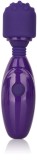 Vibrator Mini Wand Tiny Teaser Nubby 3 Moduri Vibratii USB Mov 12 cm, California Exotics
