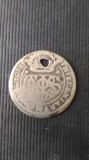 2 REALES 1711 CAROLUS AL III LEA ,ARGINT.