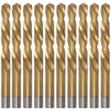 Evotools 676039 - Set burghie metal HSS-TIN 4.5 mm tija cilindrica 10 bucati