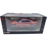 Macheta Dodge Charger / lumina, sunet si coteste roti fata / red+ black Tayumo 1/32