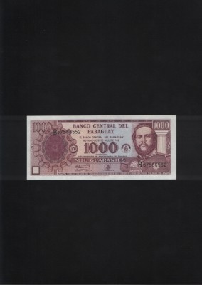 Paraguay 1000 guaranies 2002 unc seria57586552 foto