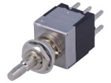 Comutator Push DPDT 2 Poziții ON-ON 3A 250VAC