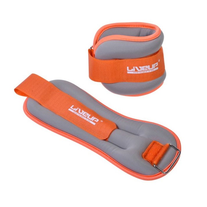 Set greutati fitness pentru incheieturi/glezne Live Up, 0,5 kg