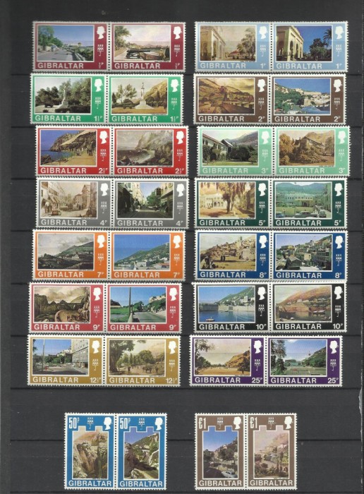 GIBRALTAR 1971 PEISAJE