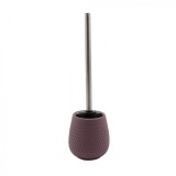 Perie WC , Ceramica cauciucata, Mov, 38 cm, Oem