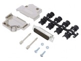 Conector D-Sub 25 PIN Tată 45&deg; Terminal Șurub