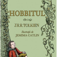 Hobbitul (ediție ilustrată) - Hardcover - J.R.R. Tolkien - RAO