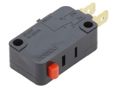 Micro&icirc;ntrerupător SNAP ACTION SPDT 0,1A/30VDC fără manetă