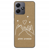 Husa compatibila cu Xiaomi Redmi 12 5G Silicon Gel Tpu Model BFF Pinky Promise