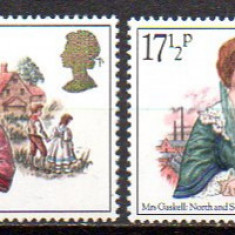 MAREA BRITANIE, ANGLIA 1980, EUROPA CEPT, Personalitati, serie neuzata, MNH