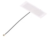 Antenă Bluetooth GNSS WiFi 4dBi 53x18x0.1mm U.FL