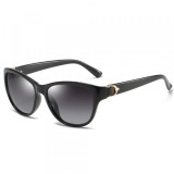 Ochelari De Soare Dama Techsuit A572, Polarizati, Protectie UV, Negri Gri Gradient