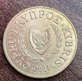 C50 CL 1 - Moneda foarte veche - Cipru - 10 centi - 2004