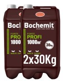 Cumpara ieftin Solutie protectie lemn in contact cu solul sau apa Bochemit Forte Profi 2x30Kg, maro, concentrat, 2000m2, anti insecte si ciuperci. Uz industrial.