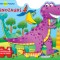 Carte cu puzzle - Dinozauri