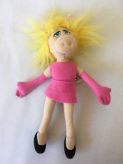 Mascota Miss Piggy Muppets Sesame Street plus, McDonalds, 20 cm foto