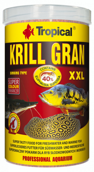 KRILL GRAN XXL Tropical Fish, 1000ml/ 500g AnimaPet MegaFood