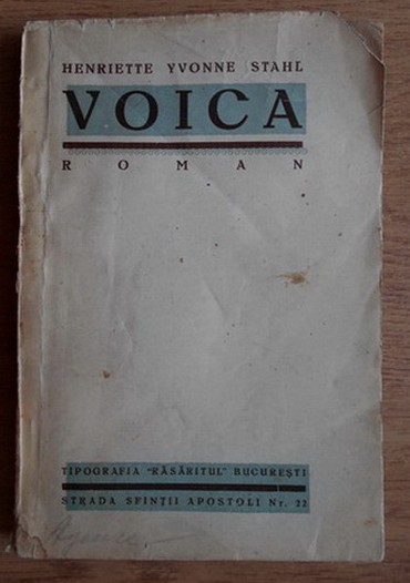 Voica/ Henriette Yvonne Stahl