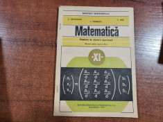 Matematica-elemente de algebra superioara.Manual pt clasa a XI a-C.Nastasescu foto