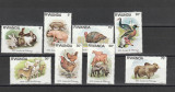 Rwanda 1980-Fauna,Animale domestice , serie 8 valori,MNH.Mi.966-973