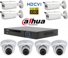 Kit Supraveghere Video 2 Megapixeli Exterior HD-CVI Dahua v2 foto