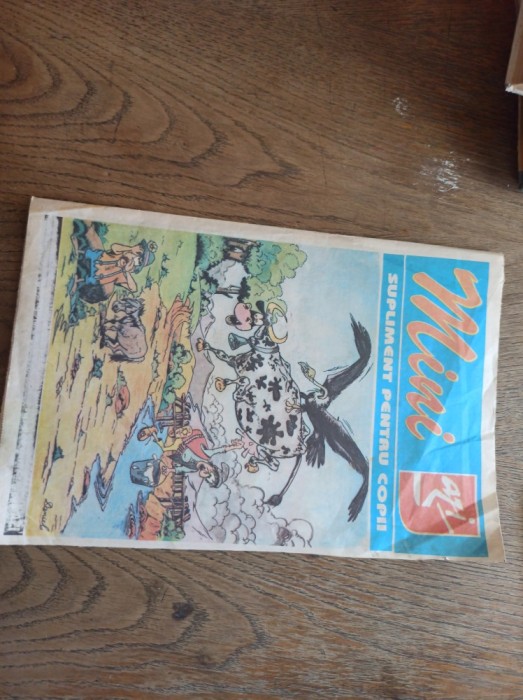 MINI AZI, REVISTA SUPLIMENT, 1995 * BENZI DESENATE
