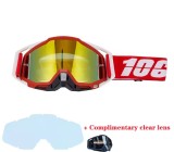 Ochelari Atv/Cross/Enduro/Downhill/Ski,+lentila clara cadou+ saculet produse nou, 100%