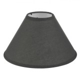 Abajur Veioză, Gri, Dimensiuni 8x14x21.5cm, Material Textil, Oem