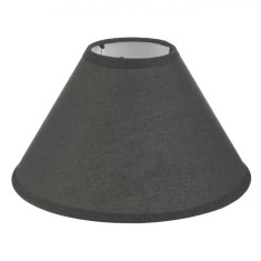 Abajur Veioză, Gri, Dimensiuni 8x14x21.5cm, Material Textil