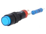Comutator apăsare 2 poziții SPDT 0,5A 250VAC IP40