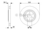 Disc frana NISSAN NAVARA platou / sasiu (D40) (2008 - 2016) BOSCH 0 986 479 357