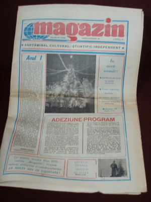 ZIAR MAGAZIN - 30 DECEMBRIE 1989 , C42 foto