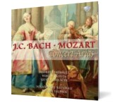 J.C. Bach &amp; Mozart: Concert Arias - Editura Hjordis Thebault, Hiroko Kouda (sopranos) &amp; Gustav Belacek (bass)