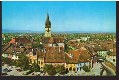 CPIB 22207 - CARTE POSTALA - SIBIU, VEDERE GENERALA, NECIRCULATA foto