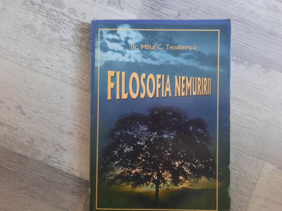 Filosofia nemuririi de Mihai C.Teodorescu foto