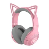 Casti Gaming Razer Kraken Kitty V2, Bluetooth 5.2 Quartz Edition, Roz