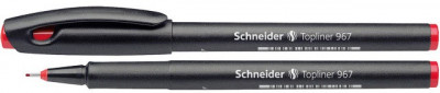 Liner Schneider 967, Varf Fetru 0.4mm - Rosu foto