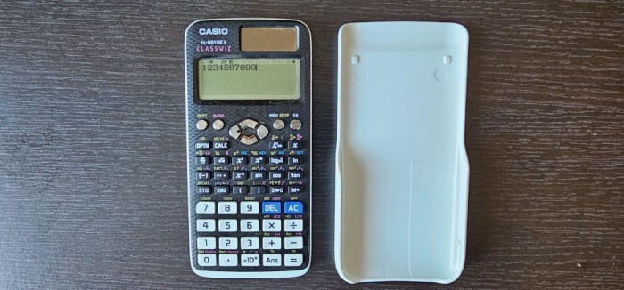 Calculatorul Stiințific Casio fx-991DEX ClassWiz, FUNCTIONEAZA .